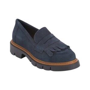 RIZZOLI Made In Italy Suede Penny Loafers With Welt